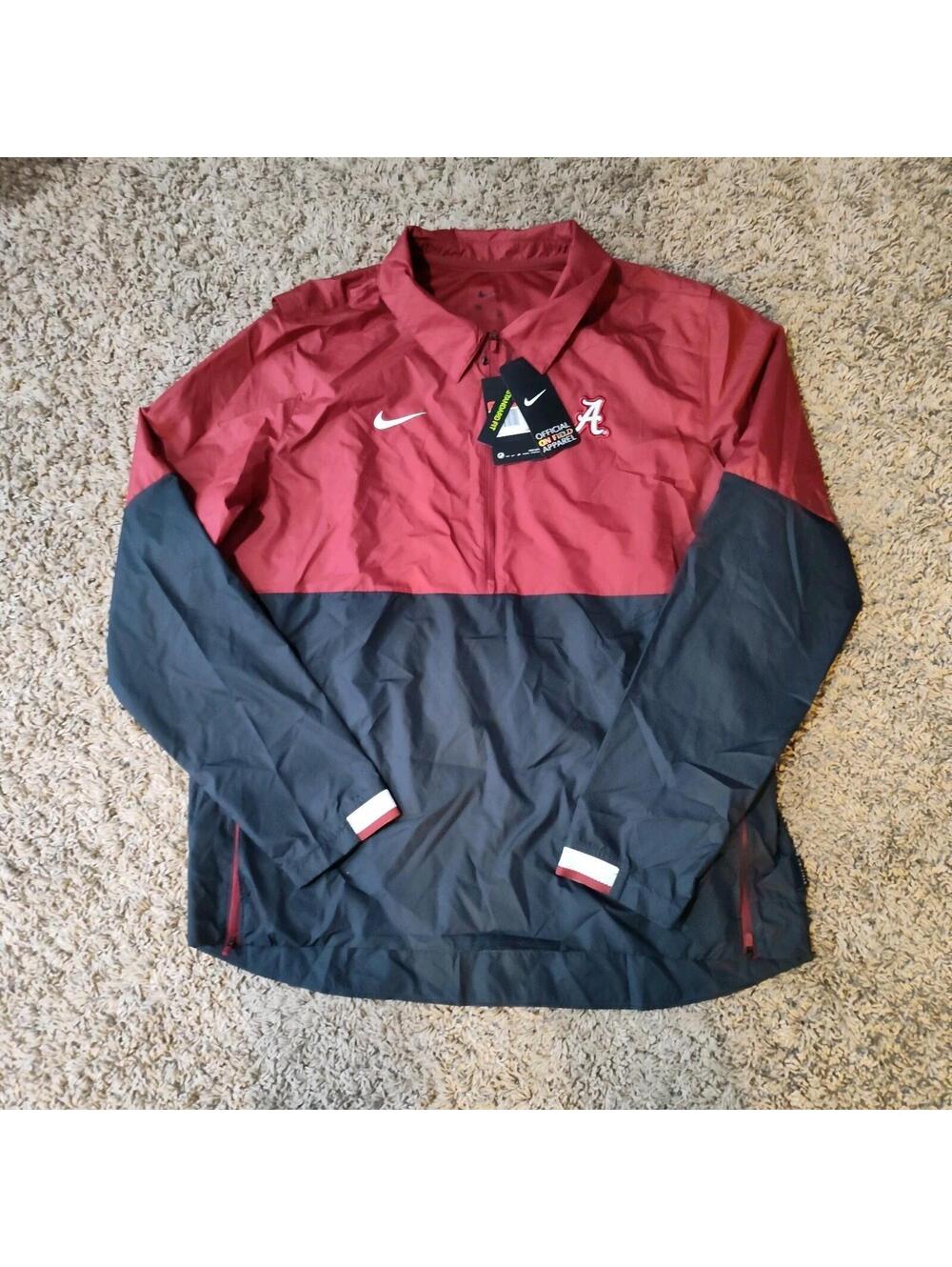Nike Alabama CQ5093-698 Windbreakers Jacket Men's Red Size Large - Picture 3 of 12